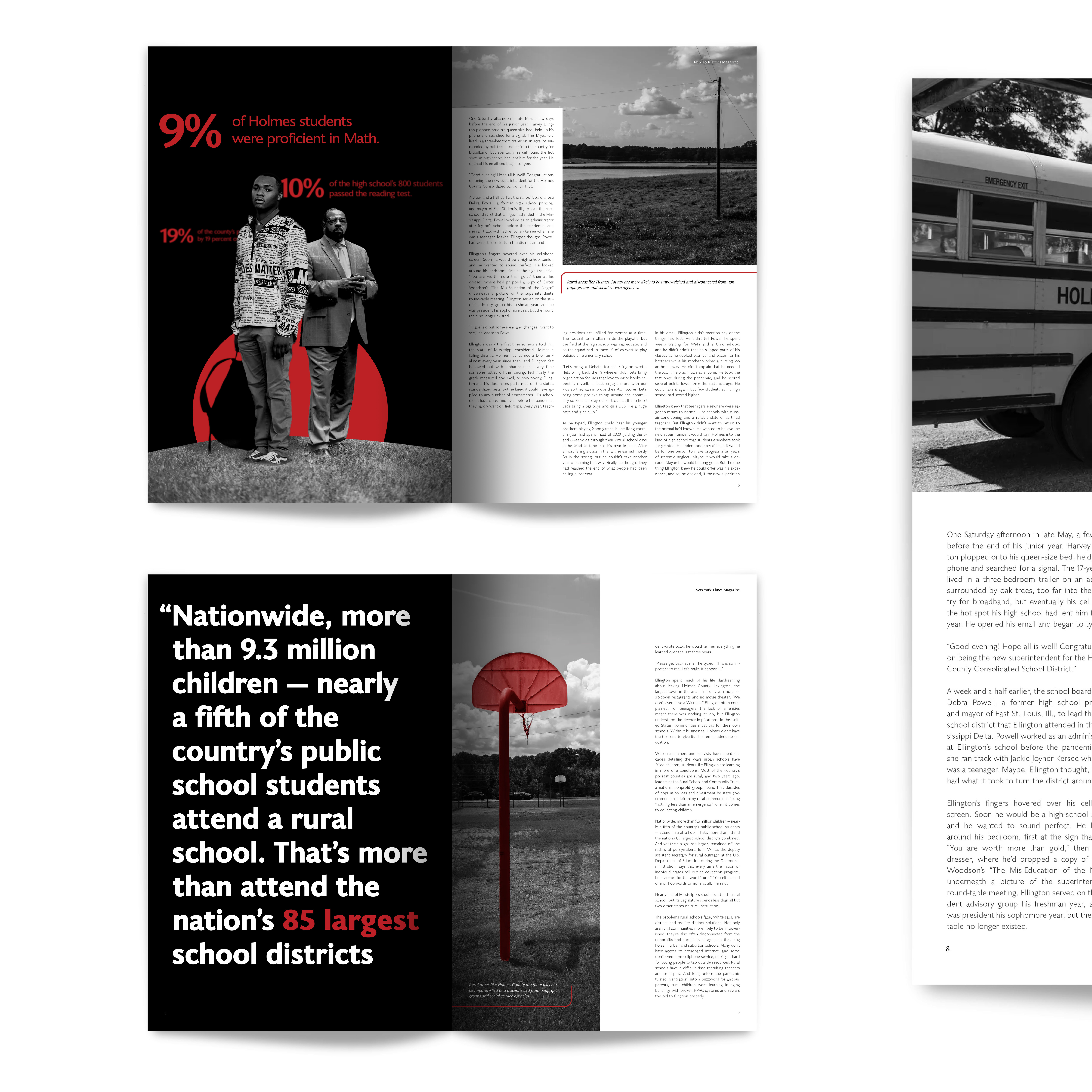 Visc 202 New York Times Layout Design Illustrator, Indesign, Photoshop